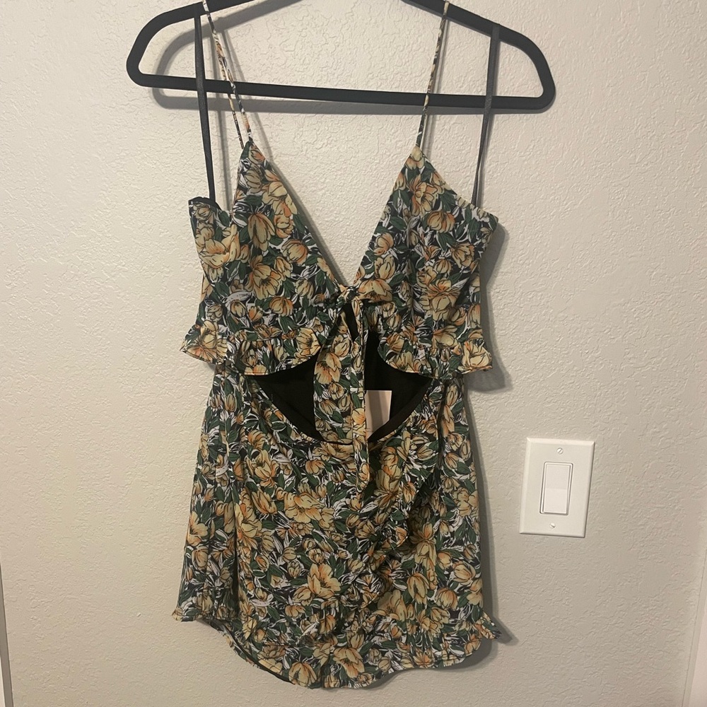 Superdown Felicity Cutout Romper